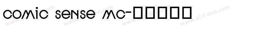 comic sense mc字体转换